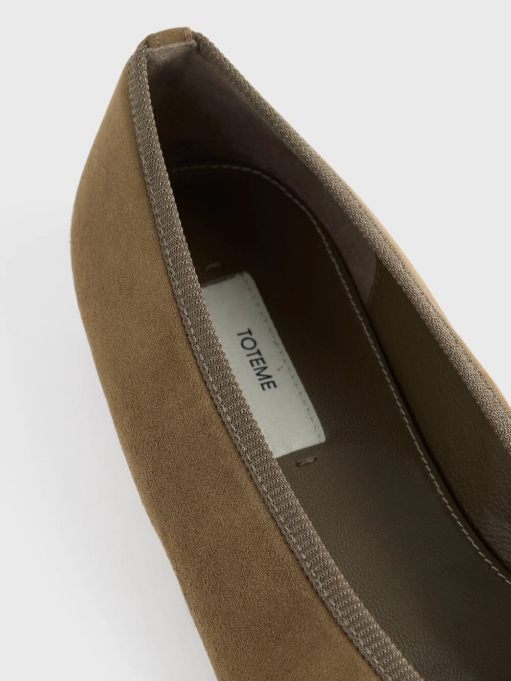 Toteme Minimalist Suede Ballerinas Hazel EU 38 / US 8 - Picture 4 of 7